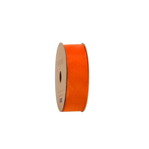 10M ORGANDY ORANGE 25mm