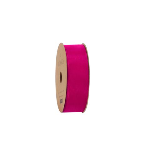 10M ORGANDY FUCHSIA 25mm