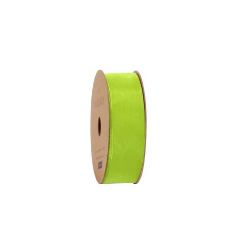 10M ORGANDY LIME 25mm