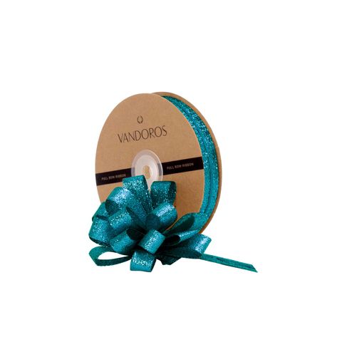 PULL BOW RIBBON - STELLAR TURQUOISE