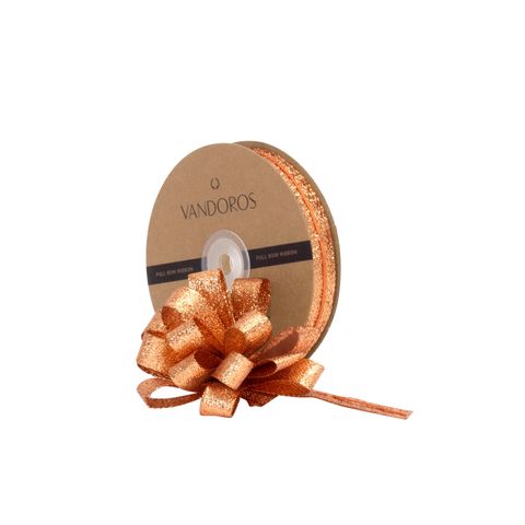 PULL BOW RIBBON - STELLAR COPPER