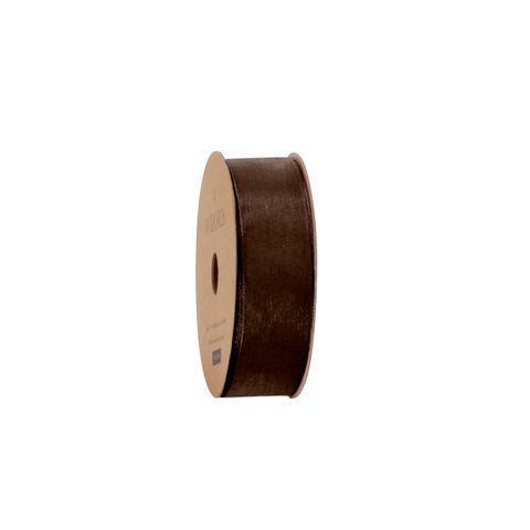 10M ORGANDY BROWN 25mm