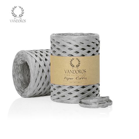 FSC PAPER RAFFIA METALLIC SILVER