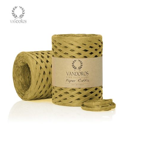 FSC PAPER RAFFIA METALLIC GOLD