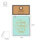 CARD TAG ICY BLUE/GOLD - PACK OF 4