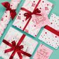 CARD TAG PINK/RED PACK OF 4