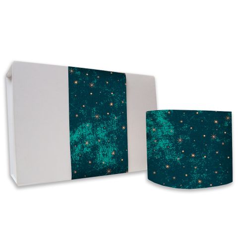SKINNY WRAP NORTH STAR EVERGREEN/GOLD UNCOATED 80gsm