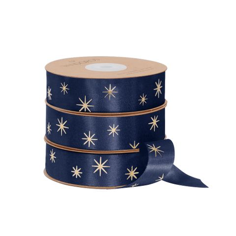 NORTH STAR SATIN PEARL NAVY/GOLD