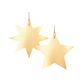 STAR LIGHT GIFT TAG GOLD PACK OF 6