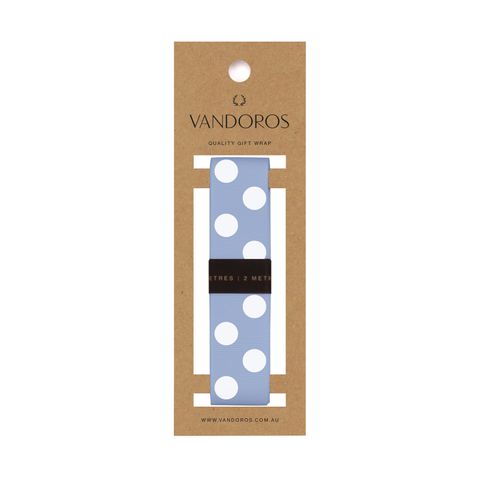 SKEIN - GROSGRAIN POLKADOT FRENCH BLUE