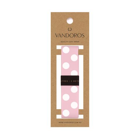 SKEIN - GROSGRAIN POLKADOT LIGHT PINK