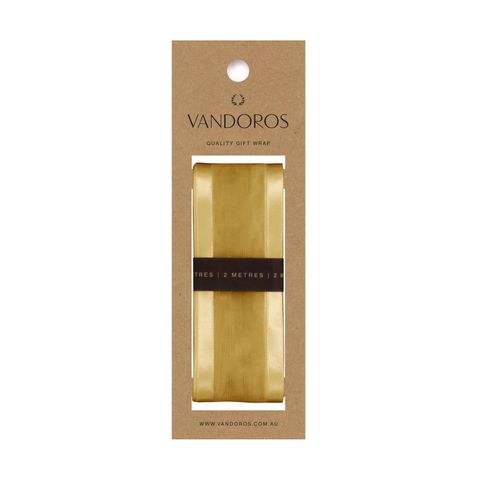 SKEIN - SATIN EDGE ORGANZA GOLD
