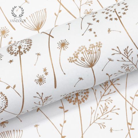 MEADOW WHITE/GOLD 80gsm