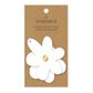 DAISY CHAIN WHITE GIFT TAG PACK OF 6