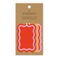 RIC RAC MULTI BRIGHT GIFT TAG PACK OF 6