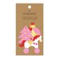 DRUMMER BOY BRIGHT PINK/RED GIFT TAG PACK OF 6