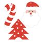 SAINT NICK RED GIFT TAGS PACK OF 6