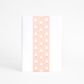 SKINNY WRAP LITTLE PINE BLUSH/WHITE 80gsm