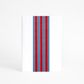 SKINNY WRAP NUTCRACKER STRIPE FRENCH BLUE/RED 80gsm