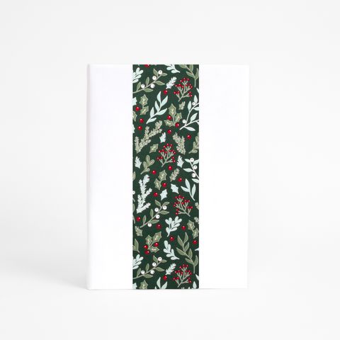 SKINNY WRAP FOLIAGE FOREST GREEN 80gsm