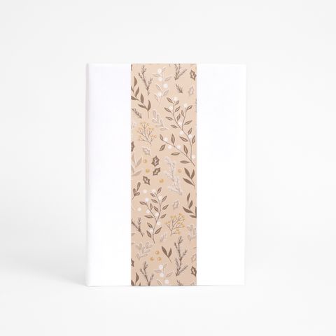 SKINNY WRAP FOLIAGE LATTE 80gsm