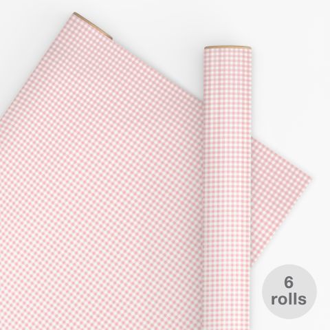 10M PAPER GINGHAM CHAMPAGNE 80gsm