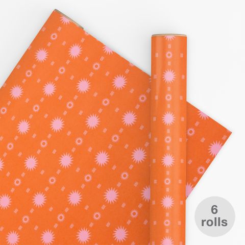 10M PAPER SOLEIL PINK/ORANGE 80gsm