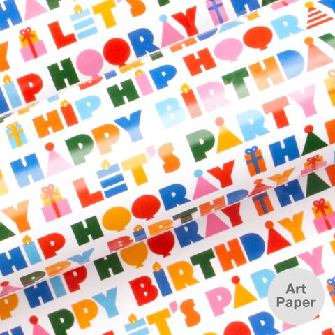 HIP HOORAY RAINBOW (GLOSS) 80gsm