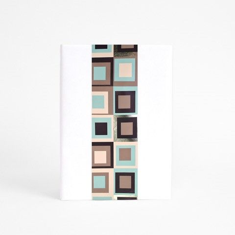 SKINNY WRAP CASINO FOIL PAPER TURQUOISE/BROWN/GOLD 60gsm