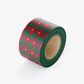 SKINNY WRAP CHECKERBOARD DARK GREEN/RED 80GSM