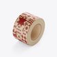 SKINNY WRAP KRAFT PATCHWORK SPICE RED 70GSM