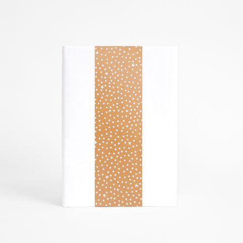 SKINNY WRAP STARRY NIGHT GOLD/WHITE 80GSM