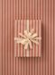 KRAFT RUSTIC STRIPE SPICE RED 70GSM