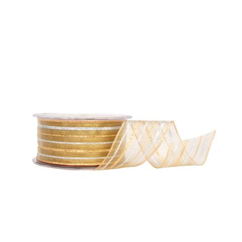 AM337-C001 GOLD/SILVER STRIPE