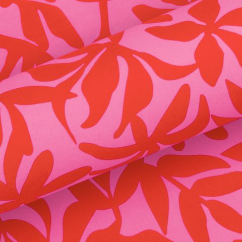 TROPICS BRIGHT PINK/POPPY RED 80GSM 60cmX60M