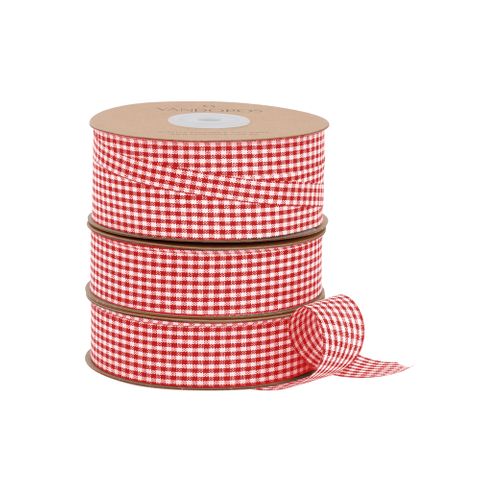GINGHAM RED