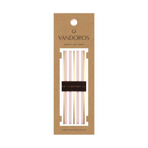 SKEIN - METALLIC STRIPE CHAMPAGNE/GOLD