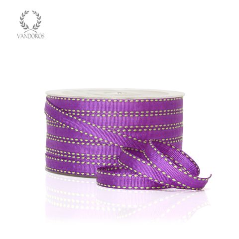 JULIE GROSGRAIN STITCH LILAC/LIME