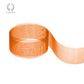 ORGANZA SEALED EDGE BURNT ORANGE