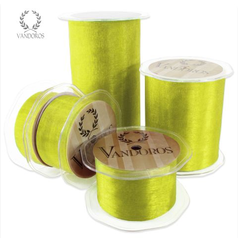 ORGANZA SEALED EDGE CHARTREUSE