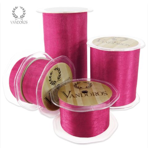 ORGANZA SEALED EDGE FUCHSIA