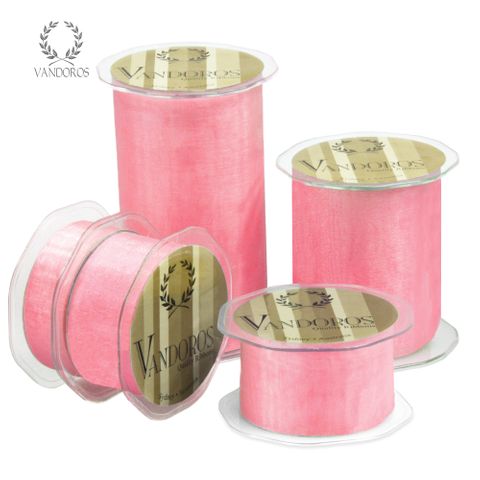 ORGANZA SEALED EDGE POWDER PINK