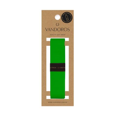 SKEIN - RECYCLED PET GROSGRAIN SKEIN EMERALD