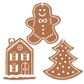 GINGERBREAD HOUSE GINGER GIFT TAG PACK OF 6