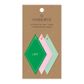 HARLEQUIN EMERALD/PINK GIFT TAG PACK OF 6