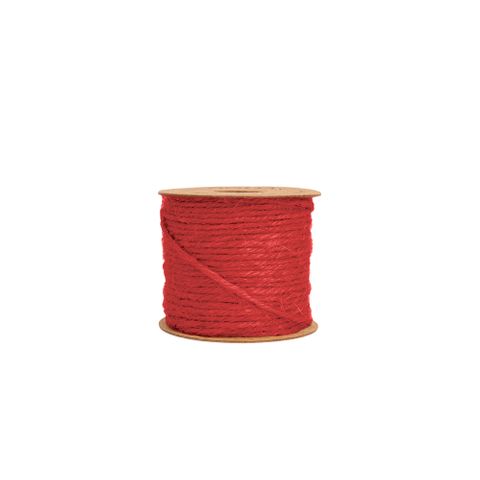 BOBBIN - JUTE SPICE RED