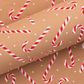 CANDY CANE GINGER/RED UNCOATED 80gsm