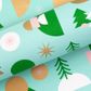 SCANDI CHRISTMAS MINT/EMERALD UNCOATED 80gsm