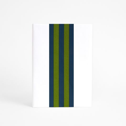 PAVILION STRIPE BLUEBERY/KIWI 80GSM 10cmX60M