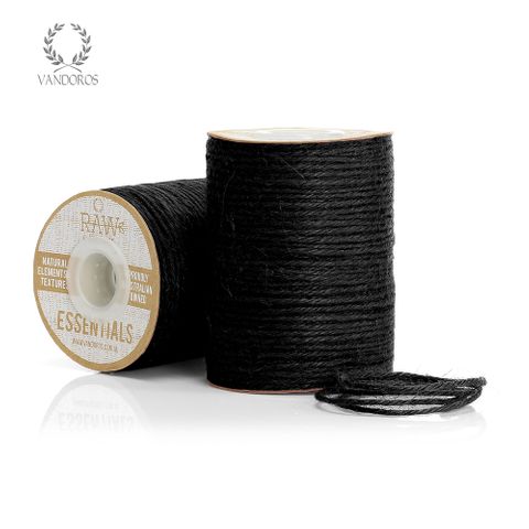 JUTE STRING BLACK